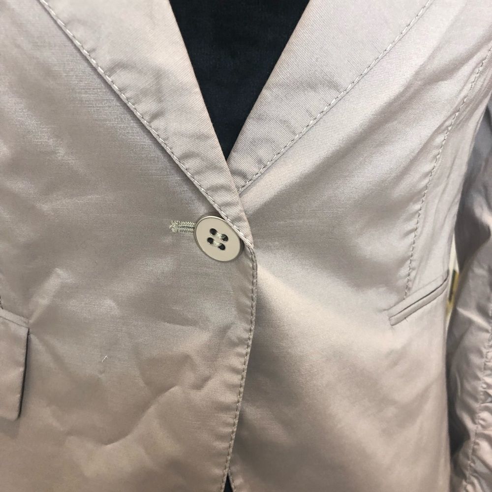 NWT Girdear tan taupe button front blazer jacket - Picture 4 of 12